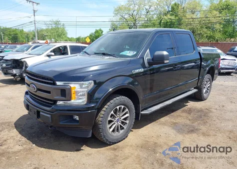 2018 Ford F-150 Xlt from USA, damaged, VIN 1FTEW1EG0JFB61382
